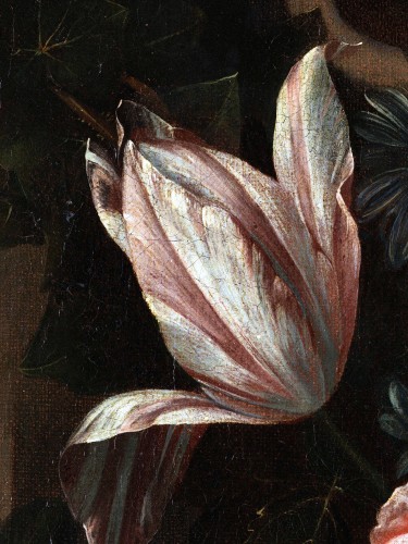 Frans Van Everbroeck (1628-1693) - Nature morte de fleurs et de fruits - Galleria la Bocchella