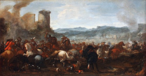 Jacques Courtois (1621-1676), known as il Borgognone  - Battle