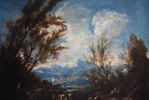 XVIIIe siècle - Antonio Francesco Peruzzini (1643-1724) and Alessandro Magnasco (1667-1749)