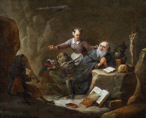 Mattheus van Helmont (1623–1679) - La Tentation de saint Antoine