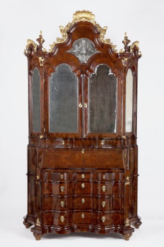 Venetian Caroub Cabinet  - Furniture Style Louis XV