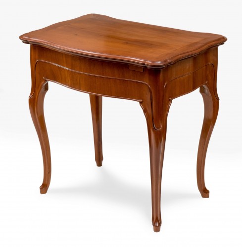 Table à écrire en acajou dite table d’accouchée - Mobilier Style 