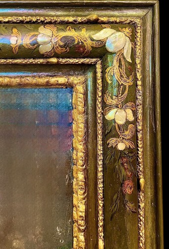 Miroir vénitien de la première moitié du 18e siècle - Miroirs, Trumeaux Style Louis XIV