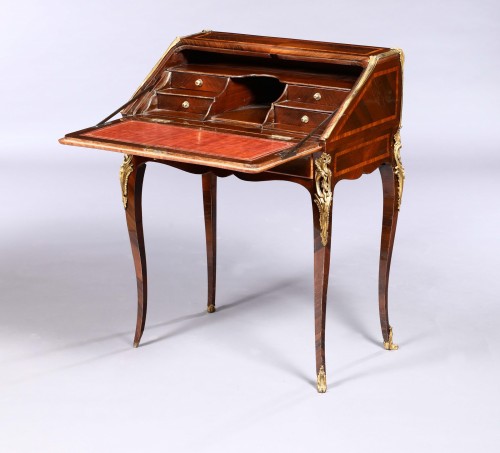 French writing desk - Furniture Style Louis XV
