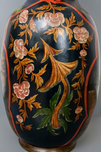 Louis XVI - Paire de grands vases en terre cuite