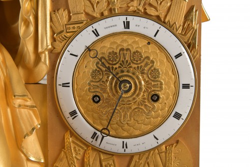 Horology  - Clock depicting Alexander the Great, by Moinet case by Thomire