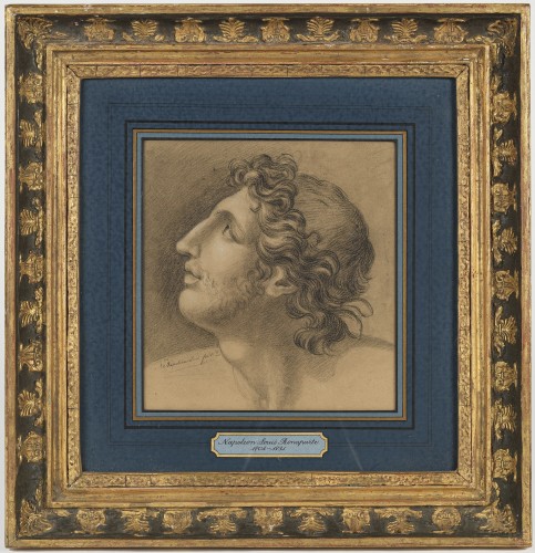 Napoléon Louis BONAPARTE (1804-1831) Étude d'un profil antique