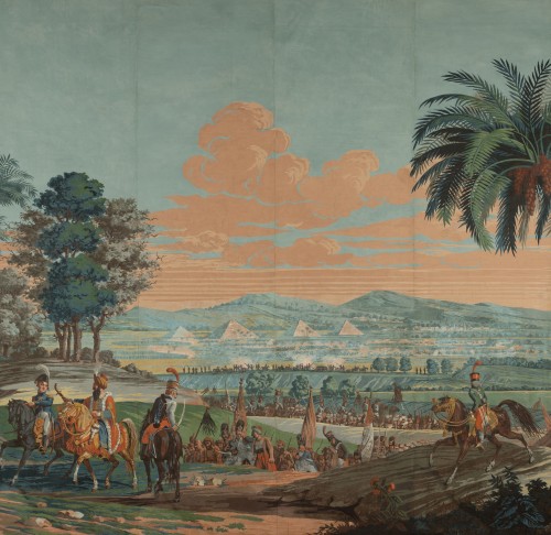 Objet de décoration  - La bataille d’hHliopolis, maufacture de Velay