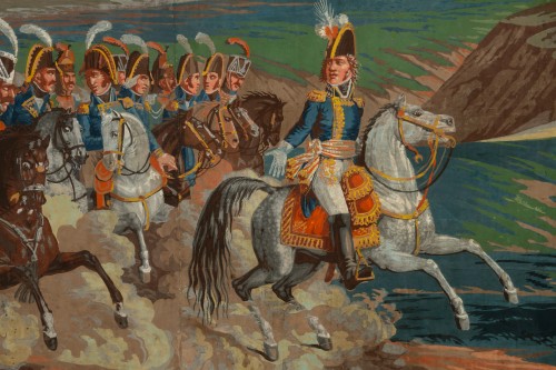 La bataille d’hHliopolis, maufacture de Velay - Empire