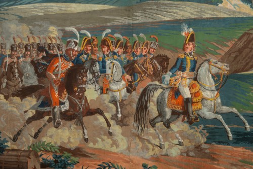 Antiquités - La bataille d’hHliopolis, maufacture de Velay