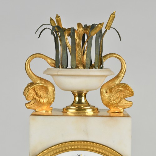Pendule à deux sphinges, Directoire fin du 18e siècle - Gallery de Potter d'Indoye