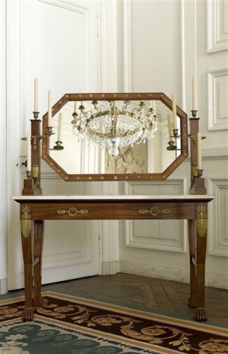 19th century - Empire Period Dressing Table Stamped Jacob. D. R. Meslee &quot;