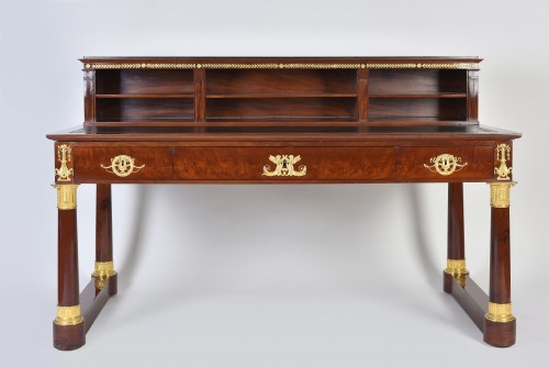 Bureau à gradin d'époque Empire, attribué à Jacob Frères (1803-1813) - Gallery de Potter d'Indoye