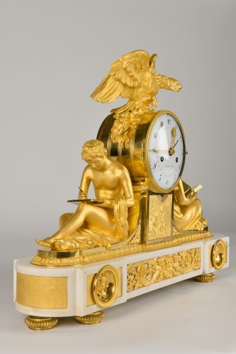Study and Philosophy - Important Directoire period clock - Horology Style Directoire