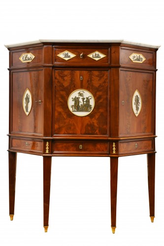 Peinture Piat Sauvage (1744-1818), - Exceptional secretaire Consulat, attributed to BIENNAIS, 