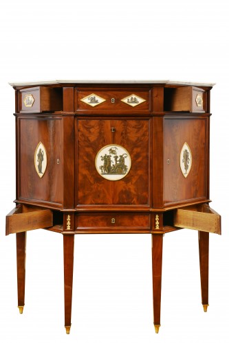 Piat SAUVAGE - Exceptional secretaire Consulat, attributed to BIENNAIS,  - Furniture Style Empire