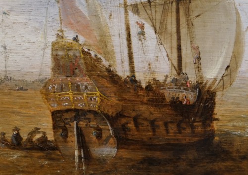Dutch Ships, Attributed to Willem van Diest (1600–1678) - 