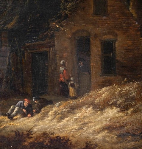Animated Landscape Attributed To Roelof van Vries (1630 - 1681) - 