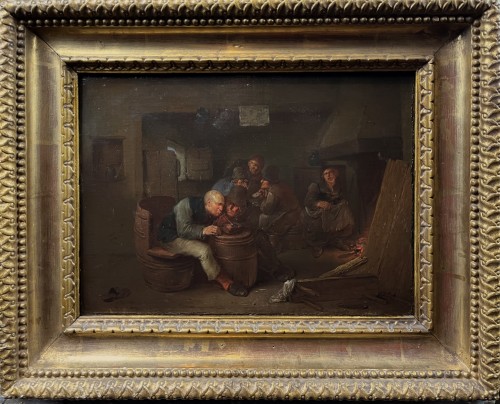 Egbert van HEEMSKERCK (1634–1704), tavern scene - Louis XIV