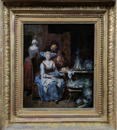 Jan Baptist Lambrechts (1680–1731) Kitchen Scene