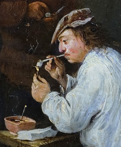 Scène de genre, attribué à Matthieu Van Helmont (1623-1679) - Gallery Judith et Jean de Beaumont