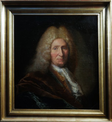 Portrait d’un noble, école française du 18e siècle attribué à Jean-Baptiste Guélard (1719 – vers 1750) 