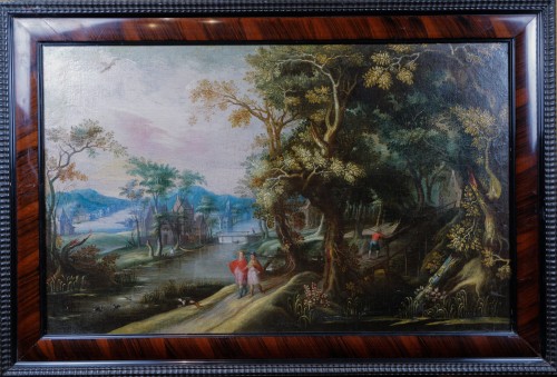 <= 16th century - Landscape,  late 16th-century Flemish school