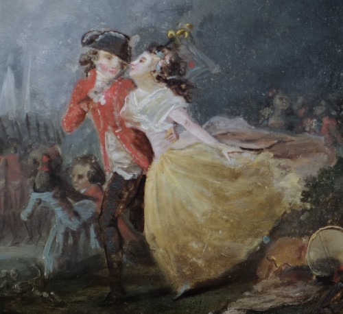 Paintings & Drawings  - Attributed to Nicolas Lavreince (1737 - 1807) 