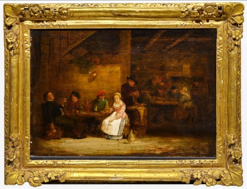 Paintings & Drawings  - 18th Century French School, After David Teniers Le Jeune
