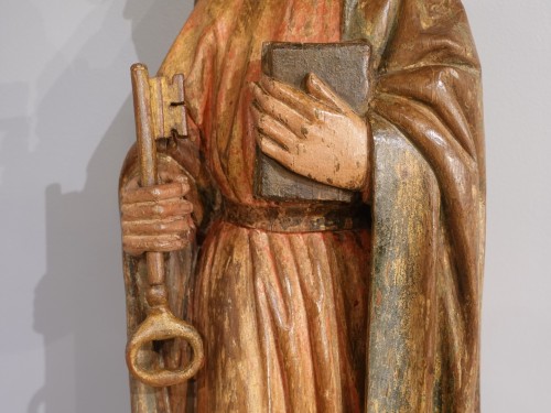 Saint Pierre – Burgondo Flamand  XVe siècle - Moyen Âge