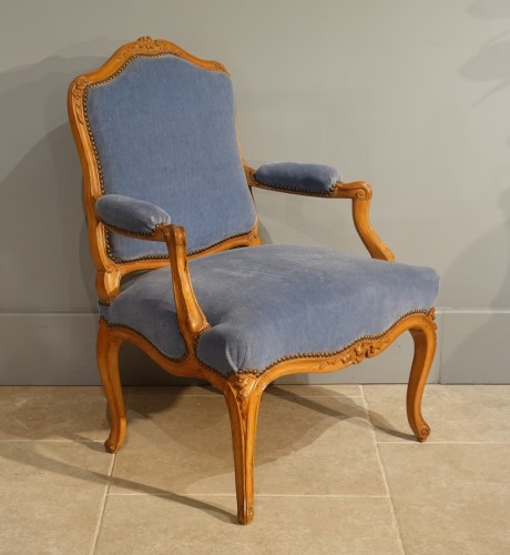 Pair of armchairs stamped M. Cresson - Seating Style Louis XV