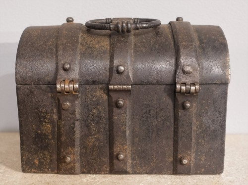 Curiosities  - 17th century iron messenger box