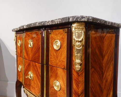 Commode Transition dite sauteuse estampillée J. Lapie - Gérardin et Cie