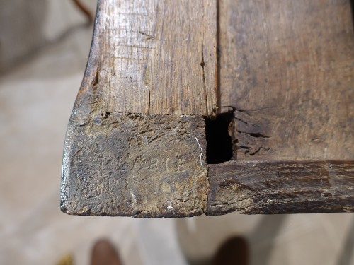 18th century - Chest of drawers called &quot;sauteuse&quot; stamped J. Lapie