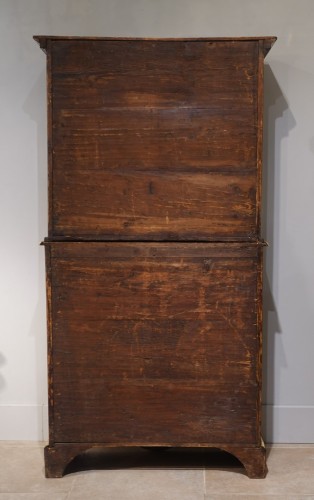 Bookcase Showcase in kingwood veneer – Regency period - French Regence