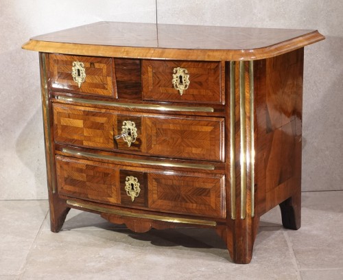 Commode de maîtrise Louis XIV d'époque début XVIIIe - Louis XIV