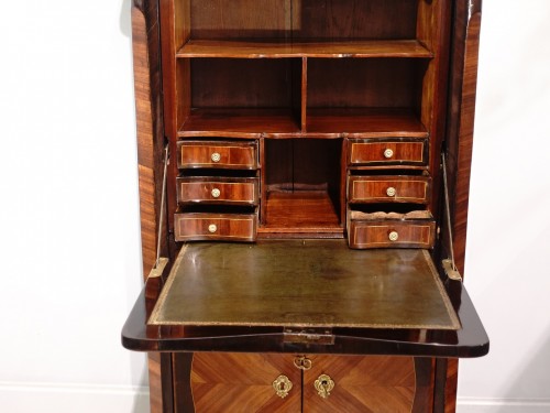 Secretaire from the Louis XV period stamped J.BIRCKLE - Louis XV