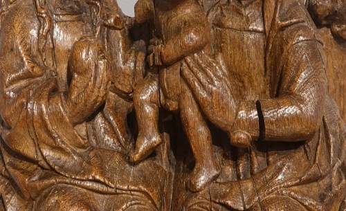 Antiquités - Vierge à l'Enfant avec Sainte Anne – XVIe siècle