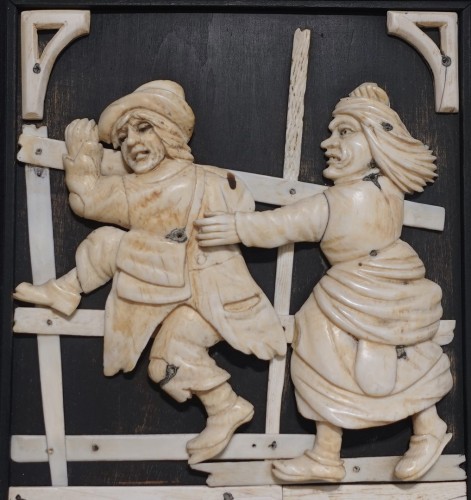 Louis XV - Ivory Humorous scenes– Germany 18th century