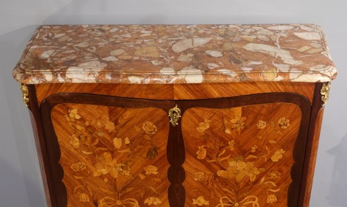 Antiquités - Louis XV inlaid secretary stamped P. Roussel