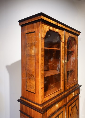 Furniture  - French Louis XIV Library Showcase Thomas Hache Circa 1700/1710
