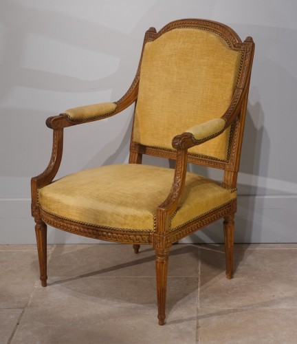 Two Louis XVI armchairs - 