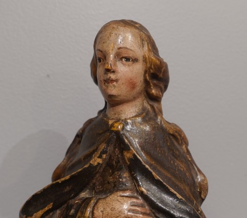 Antiquités - Parturient Virgin - Italy 17th century