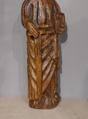 Saint Paul Sculpture, Catalan School, 13th Century - 