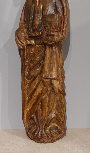 11th to 15th century - Saint Paul Sculpture, Catalan School, 13th Century