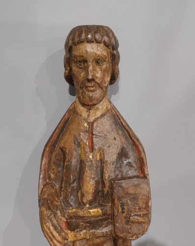 Saint Paul Sculpture, Catalan School, 13th Century - Middle age
