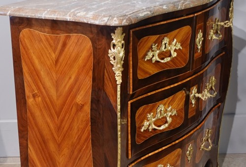 18th century - 18th-Century Chest of Drawers Stamped P. A. Galligne