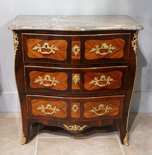 Antiquités - 18th-Century Chest of Drawers Stamped P. A. Galligne
