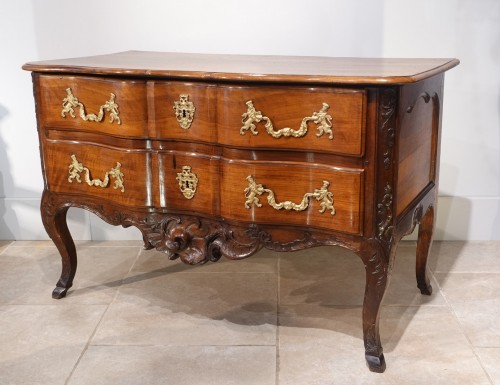 Commode Louis XV par Pierre Hache (1705 – 1776) - Mobilier Style Louis XV