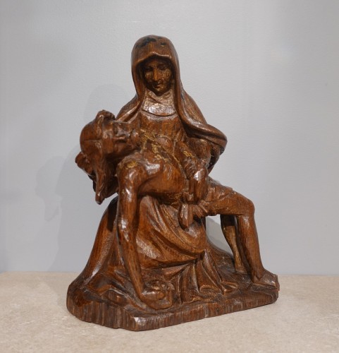 Sculpture  - Pietà or Virgin of Pity - Flanders 16th century